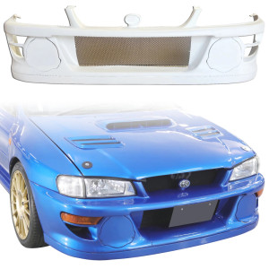 ModeloDrive FRP LS WRC 98 Front Bumper w Caps 3pc > Subaru Impreza (GC8) 1993-2001 > 2/4dr - image 1